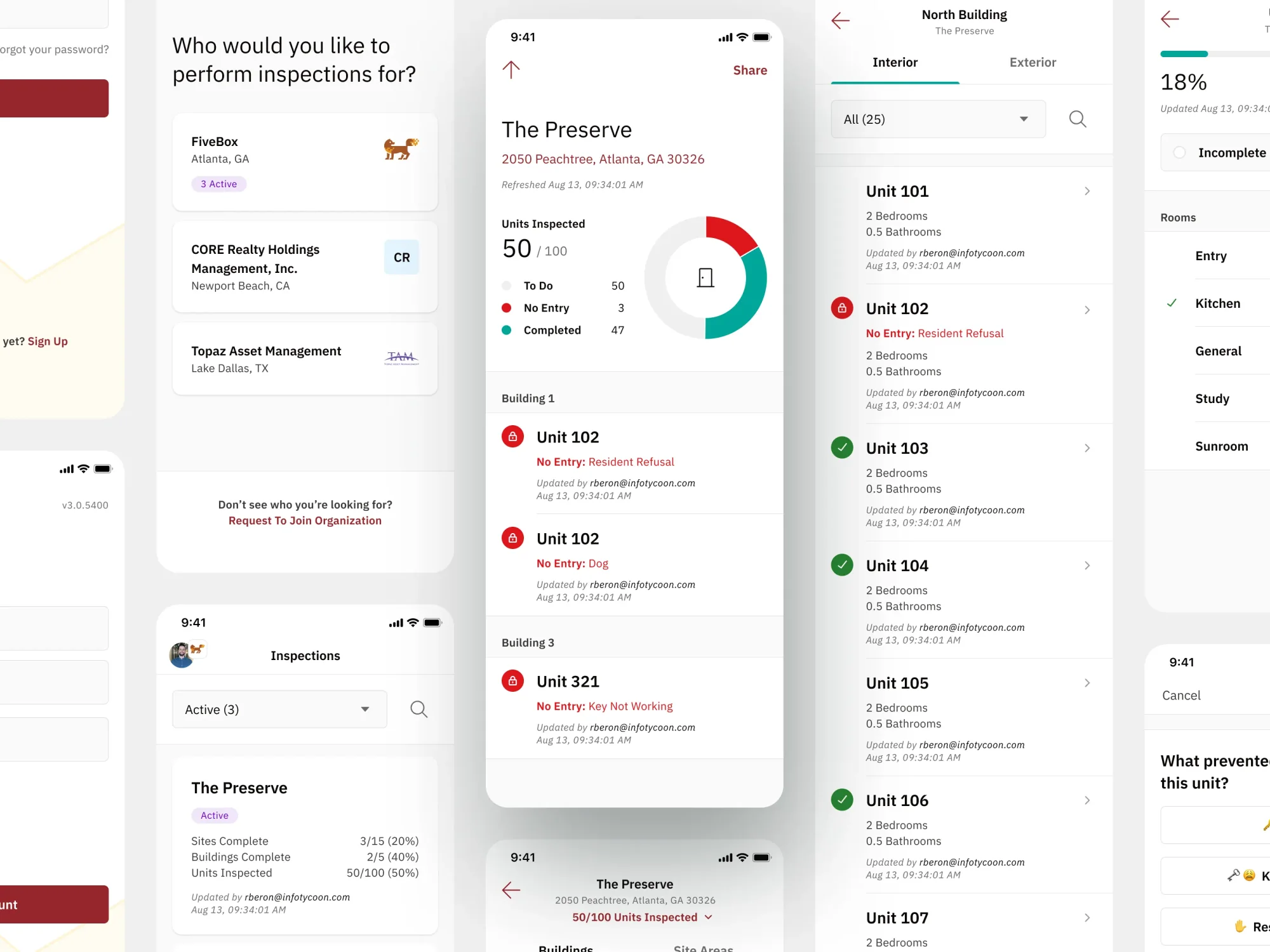 Apartment Inspection App